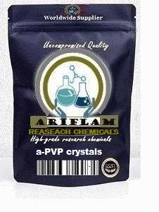 a-PVP crystals